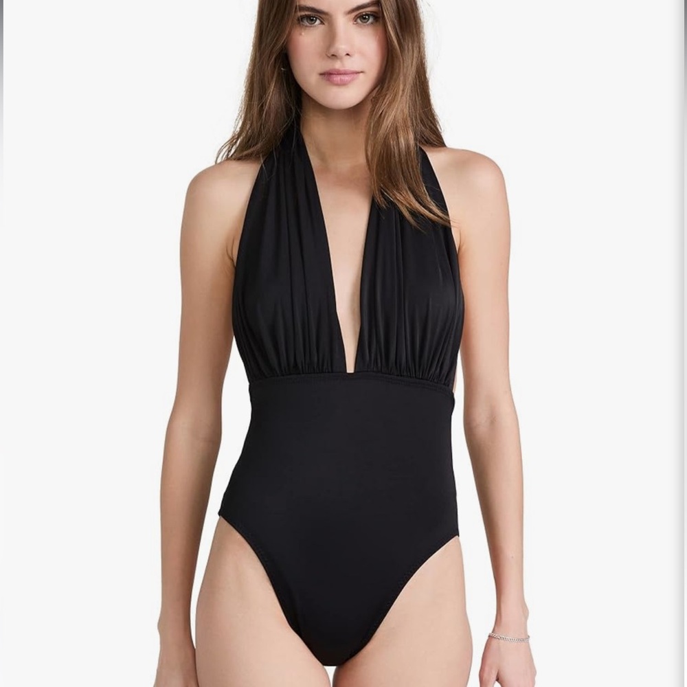 🆕 Norma Kamali Mio Swimsuit in Black
